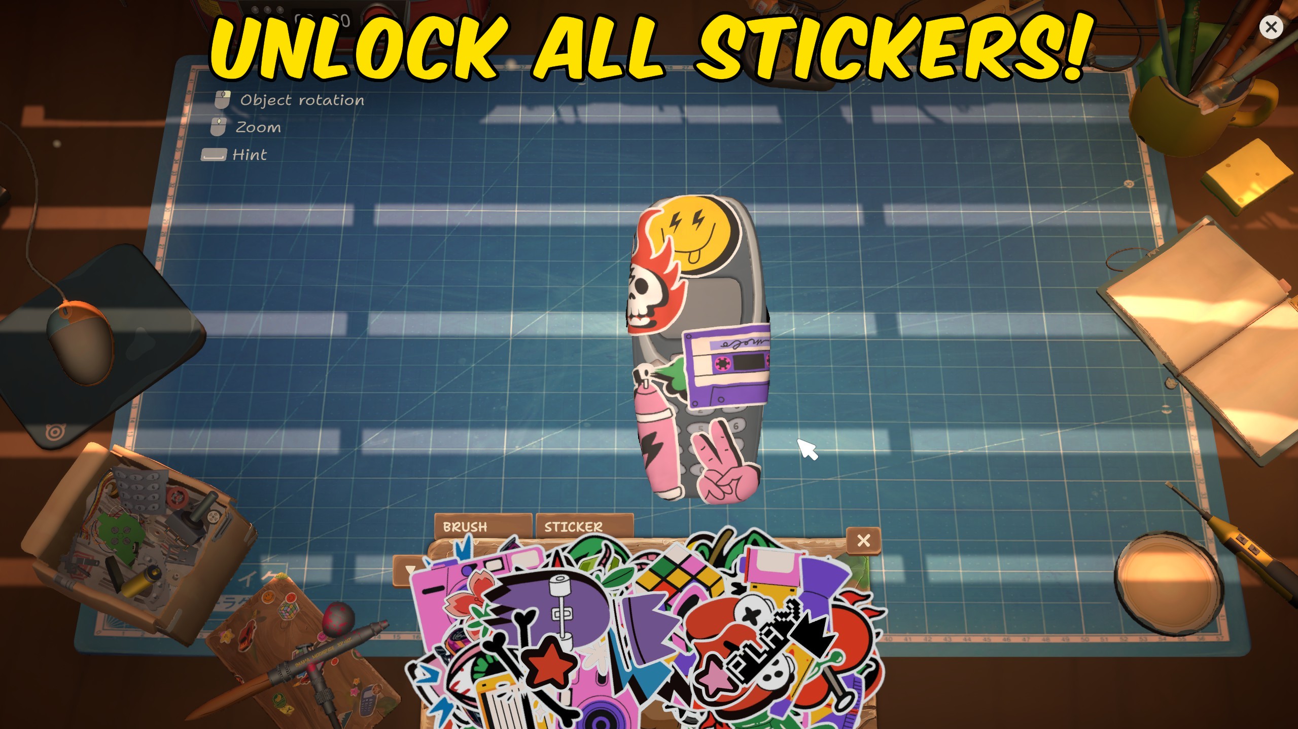 ReStory: Chill Electronics Repairs — Unlimited Stickers & Palettes (screenshot 2)